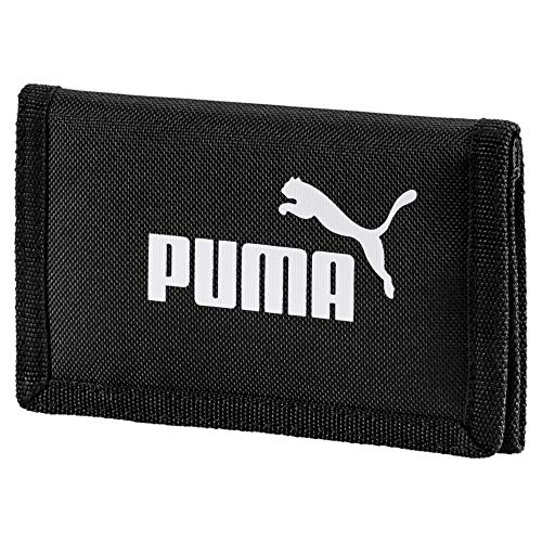 Puma Phase Wallet 079951-01, Unisex Wallets, Black, One Size EU