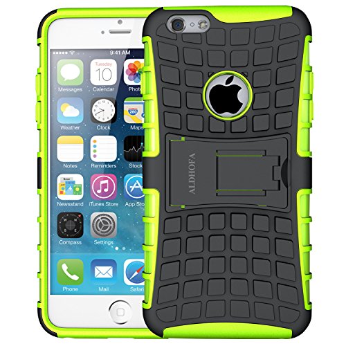 ALDHOFA iPhone 6 Hülle,iPhone 6s Hülle,(TPU Series) Handyhülle Schutzhülle Silikon für iPhone 6/6s-Grün