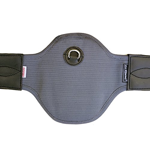 Euroriding Sattelgurt Privilège Equitation Jump, Farbe: schwarz, Große: 105