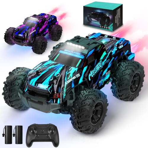 MOJINO Ferngesteuertes Auto Ab 5-12 Jahre, 1:18 RC Auto Monstertruck 22KM/H, Spielzeug Und Geschenk Für Jungen