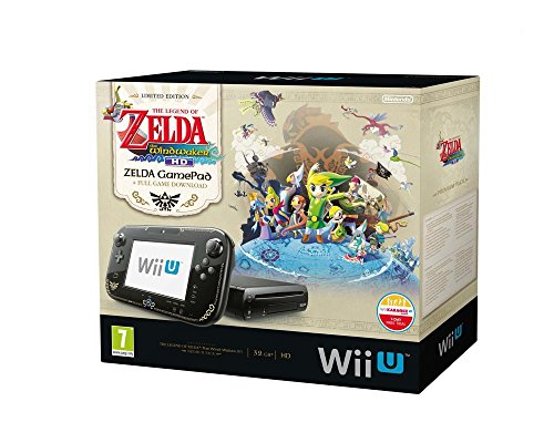 Nintendo Wii U - Konsole, Premium Pack, 32GB, schwarz - The Legend of Zelda - The Wind Waker HD