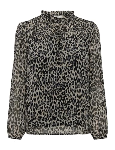 ONLY Damen Bluse ONLDITSY XS S M L XL Geblümt 100% Polyester, Größe:L, Farbe:Black Leonora 15229700