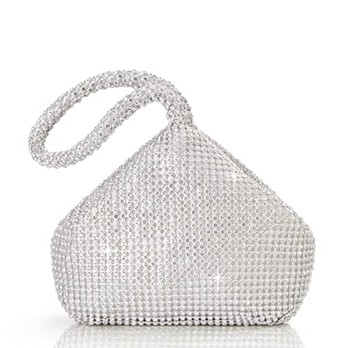 BABEYOND Handtasche Damen 1920s Strass Handtasche Abend Party Clutch Elegante Abschlussball Handtaschen Hochzeit Braut Zubehör
