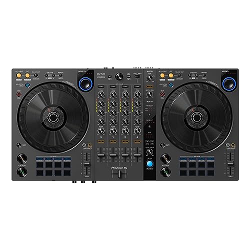 Pioneer DJ DDJ-FLX6-GT 4-Deck Rekordbox und Serato DJ-Controller, Graphit