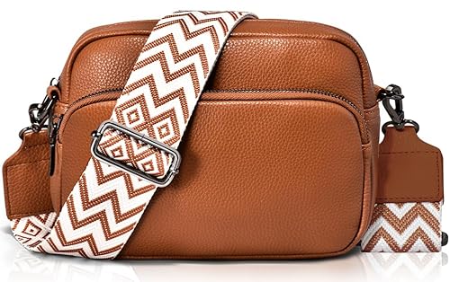 GASSDA Umhängetasche Damen Kleine Handtasche Damen PU Leder Crossbody Bag Moderne Taschen mit Abnehmbarem Schultergurt