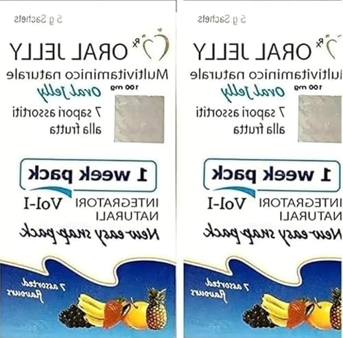 Oral Jelly 100 14 Stück Hochdosierte Formel für aktive Männer - Schneller Effekt - Natürlicher Performance Booster für Energie & Ausdauer - Extra stark mit Ginseng