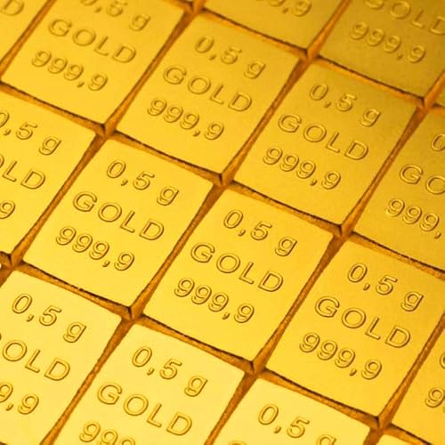Gold zum Sammeln oder Verschenken - Goldbarren 0,5g Feingold 999.9 + Echtheitszertifikat und Geschenkverpackung