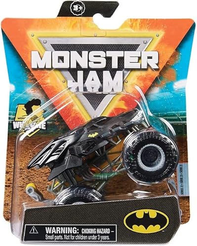 Monster Jam - Original Monster Truck im Maßstab 1:64, monstermäßige Stunt-Action zum Spielen und Sammeln, ab 3 Jahren (Sortierung mit verschiedenen Designs, Zufallsauswahl)