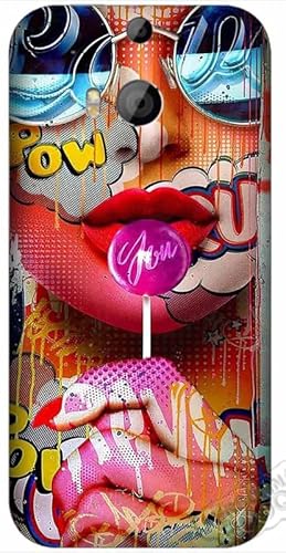 Schutzhülle aus Hartplastik, kompatibel mit HTC One M8, Design You