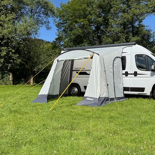 freizeitschmiede Arc-260 Vorzelt Wohnwagen Wohnmobil 260x220cm Seitenzelt Sonnendach mit 7mm Keder