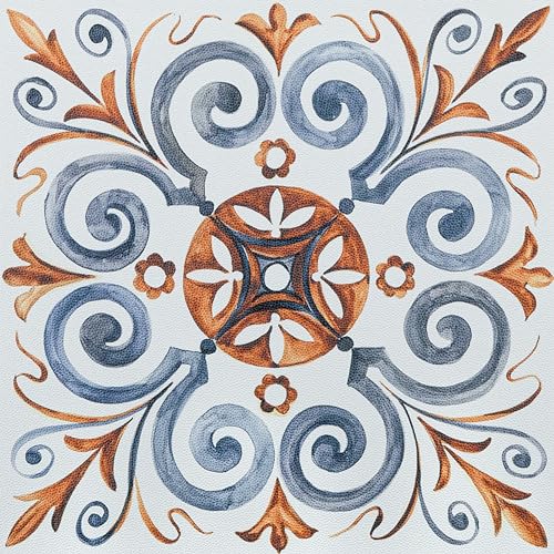 Vinylboden Selbstklebend, PVC Bodenbelag Selbstklebend für Bad Küche Wohnzimmer Wasserdicht Bodenfliesen Selbstklebend 30x30cm, Dicke 1mm 10 Stück