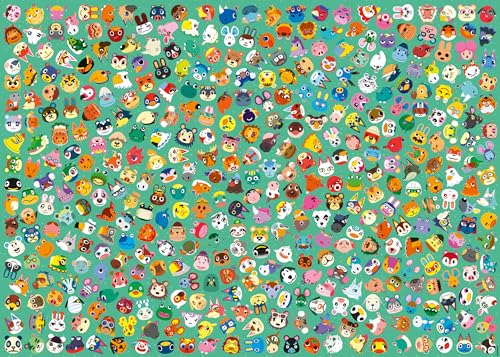 Ravensburger Puzzle 12000629 - Animal Crossing - 1000 Teile Puzzle für Erwachsene und Kinder ab 14 Jahren, Schwieriges Puzzle