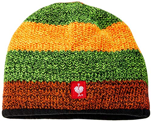 Engelbert Strauss Beanie Strickmütze e.s.motion 2020, Größe:L/XL, Farbe:schwarz/warngelb/warnorange