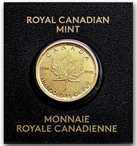 Maple Leaf 1g, Feingold, Goldmünze, MapleGram der Royal Canadian Mint, in Blister und Geschenkbeutel, Feingold, Neuware