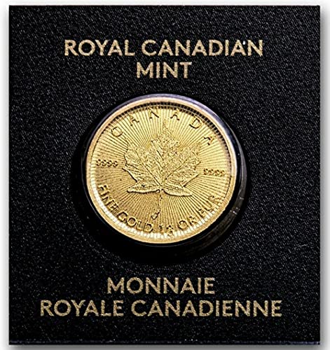 Maple Leaf 1g, Feingold, Goldmünze, MapleGram der Royal Canadian Mint, in Blister, Feingold, Neuware