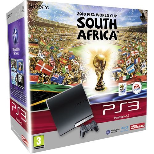 PlayStation 3 - Konsole Slim 250 GB inkl. FIFA Fußball-Weltmeisterschaft 2010