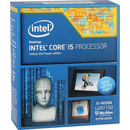 Intel BXF80646I54690K I5-4690K Quad-Core Prozessor (3,50GHz, Sockel 1150, 6Mb Cache, 88 Watt)