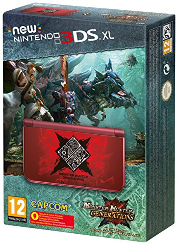 New Nintendo 3DS XL Console, Monster Hunter Generations Preinstaled - Limited Edition