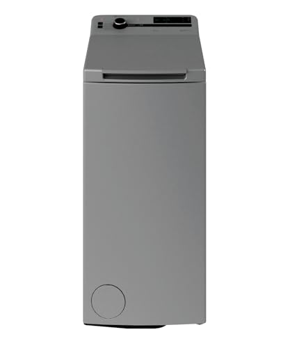 Bauknecht WMT Silver 6513 D4 Toplader-Waschmaschine/ 6,5 kg/ 1300 UpM/Vollwasserschutz/Autom.-Trommelpositionierung/SoftOpening/ 15° Green&Clean/Kurz 30/ Aqua Saver/Extra Spülen/Startzeitvorwahl