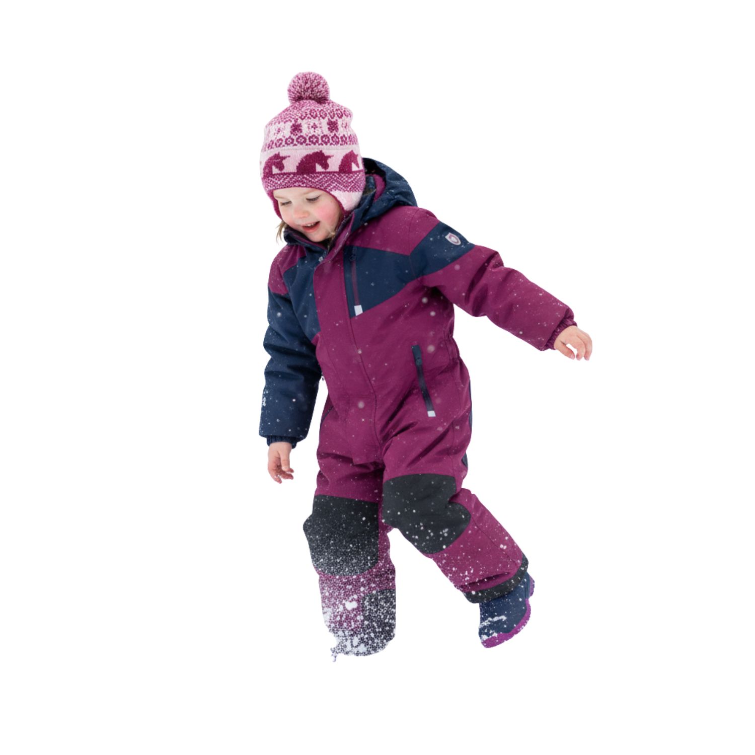Kinder Skianzug Mädchen Einteiler beere rot Gr. 92 Winteranzug killtec®