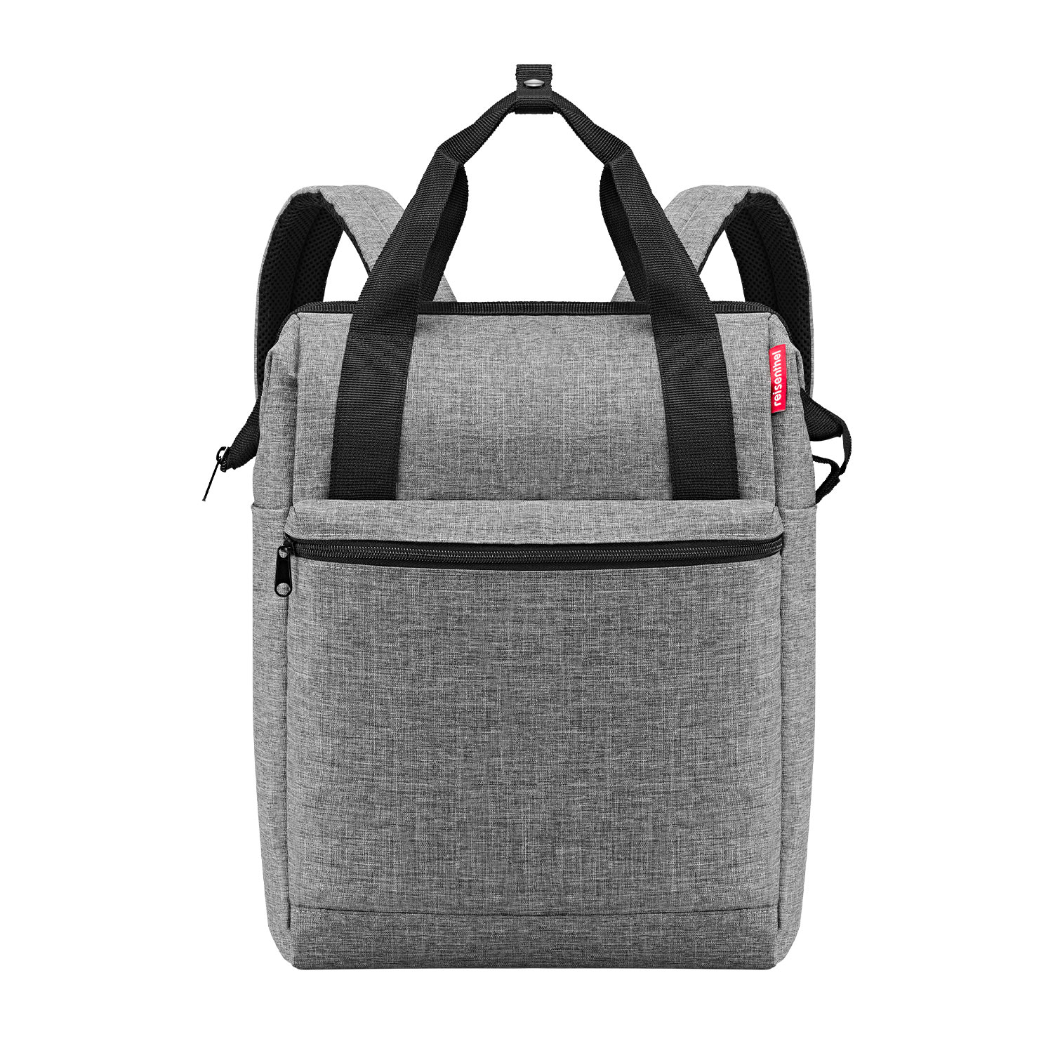 Der große Rucksack von reisenthel - allrounder Large23 Liter - 29 x 45,5 x 19,5 cm twist silver grau Unisex und Einheitsgröße