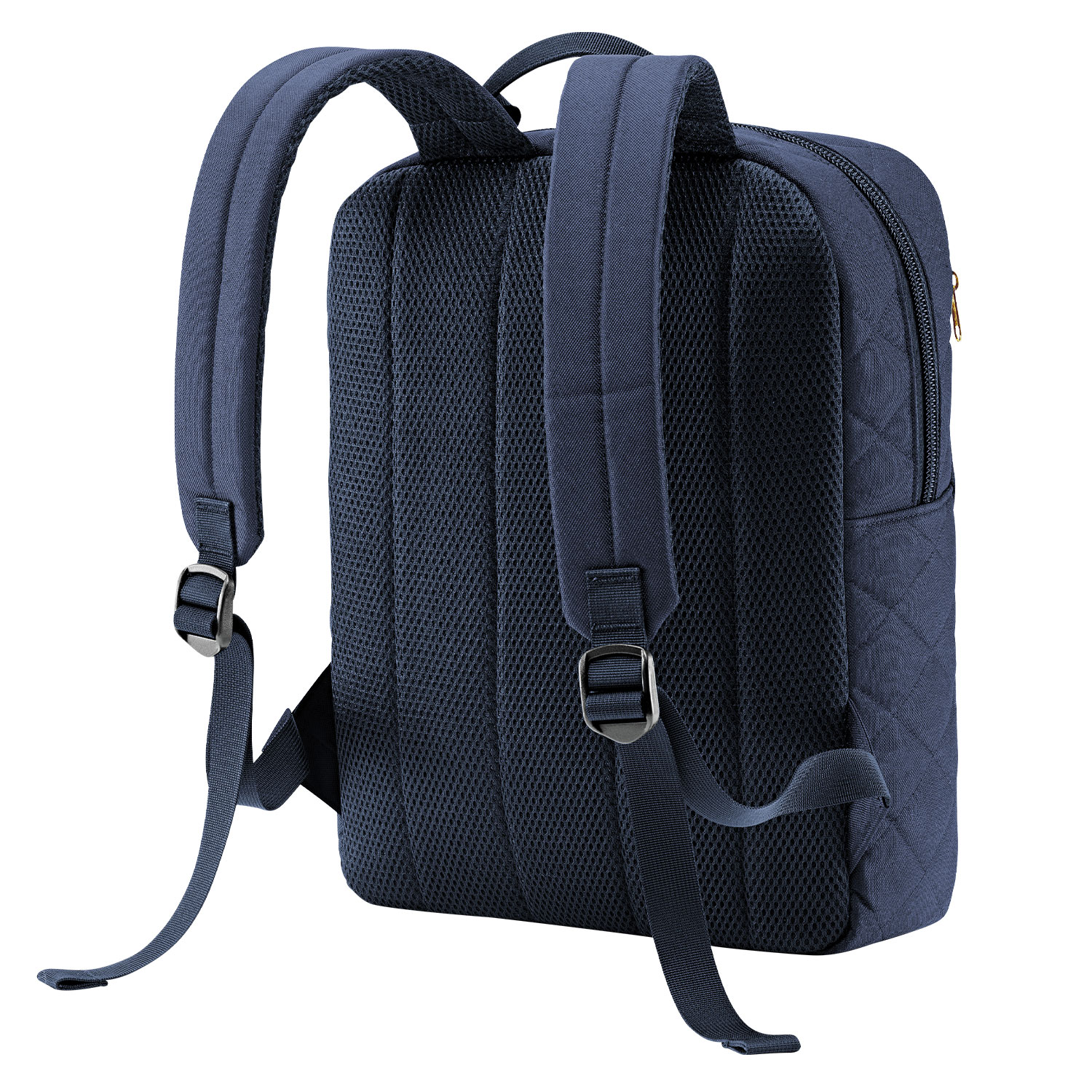 Stadtrucksack für jeden Tag- blau gemustert waschbar - Rucksack