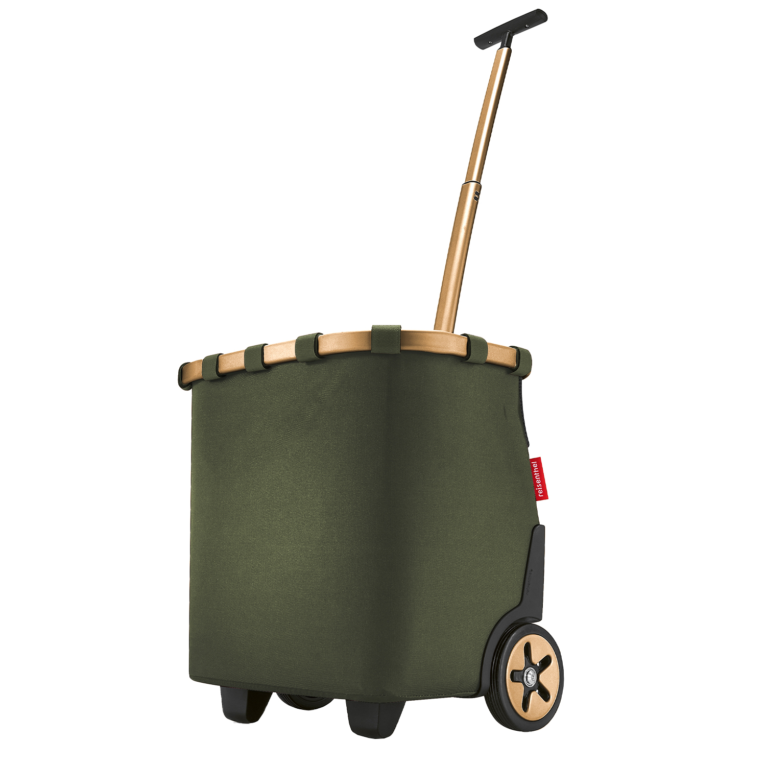 reisenthel carrycruiser 40 L forest gold Einkaufstrolley Teleskopgriff