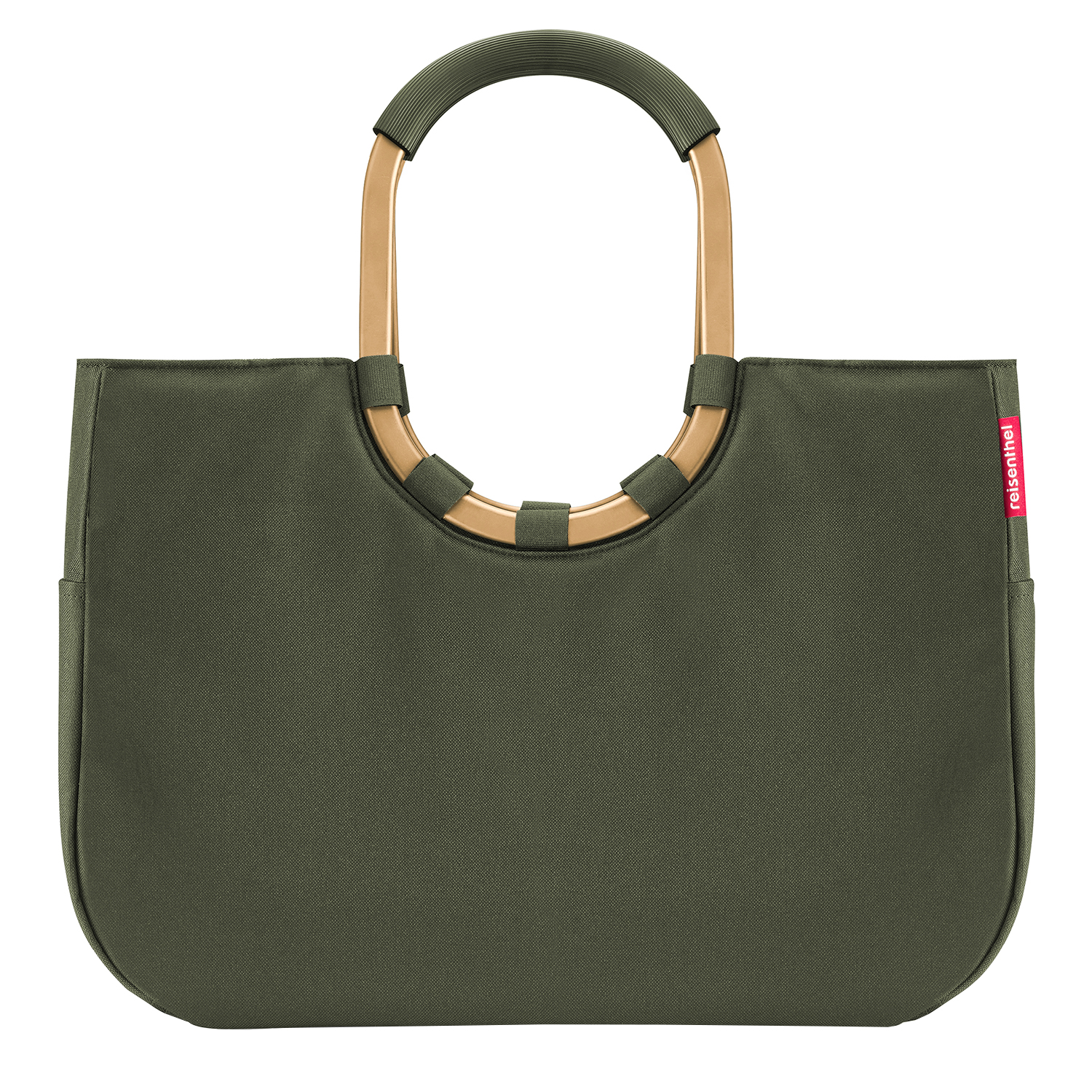 reisenthel loopshopper L forest gold Handtasche dunkelgrün Polyester
