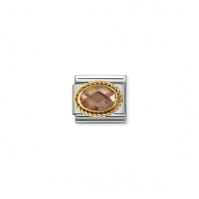 Nomination Classic - Composable Classic - Facett in Champagner - 030602/024