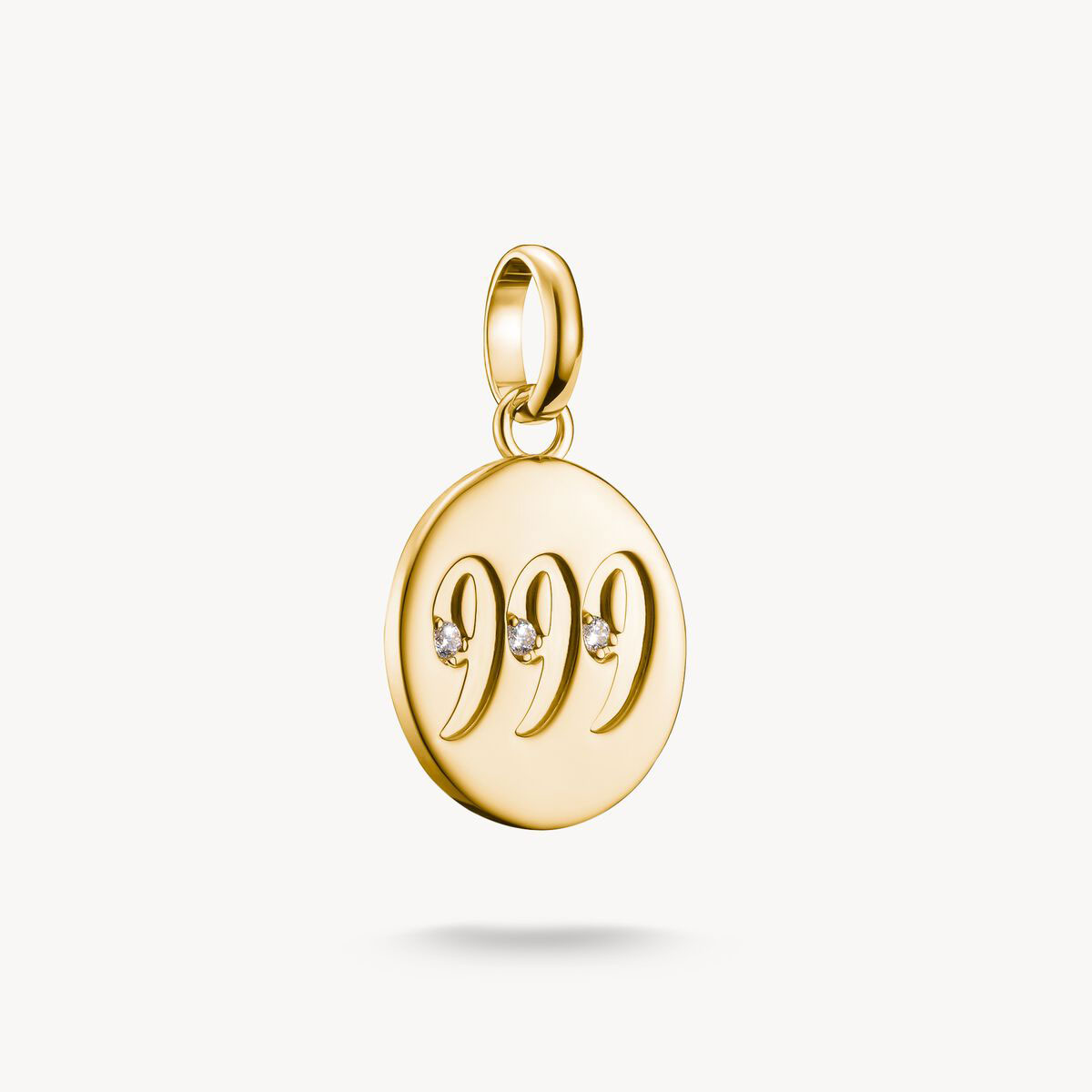 Thomas Sabo Charm - Engelzahl 999 - CC1256-414-14