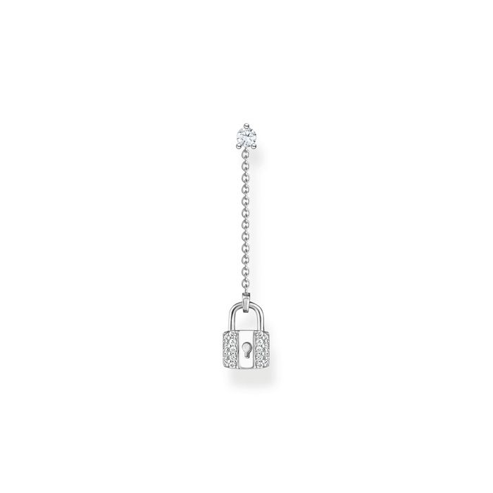 Thomas Sabo Ohrringe - Einzel Schloss - H2213-051-14