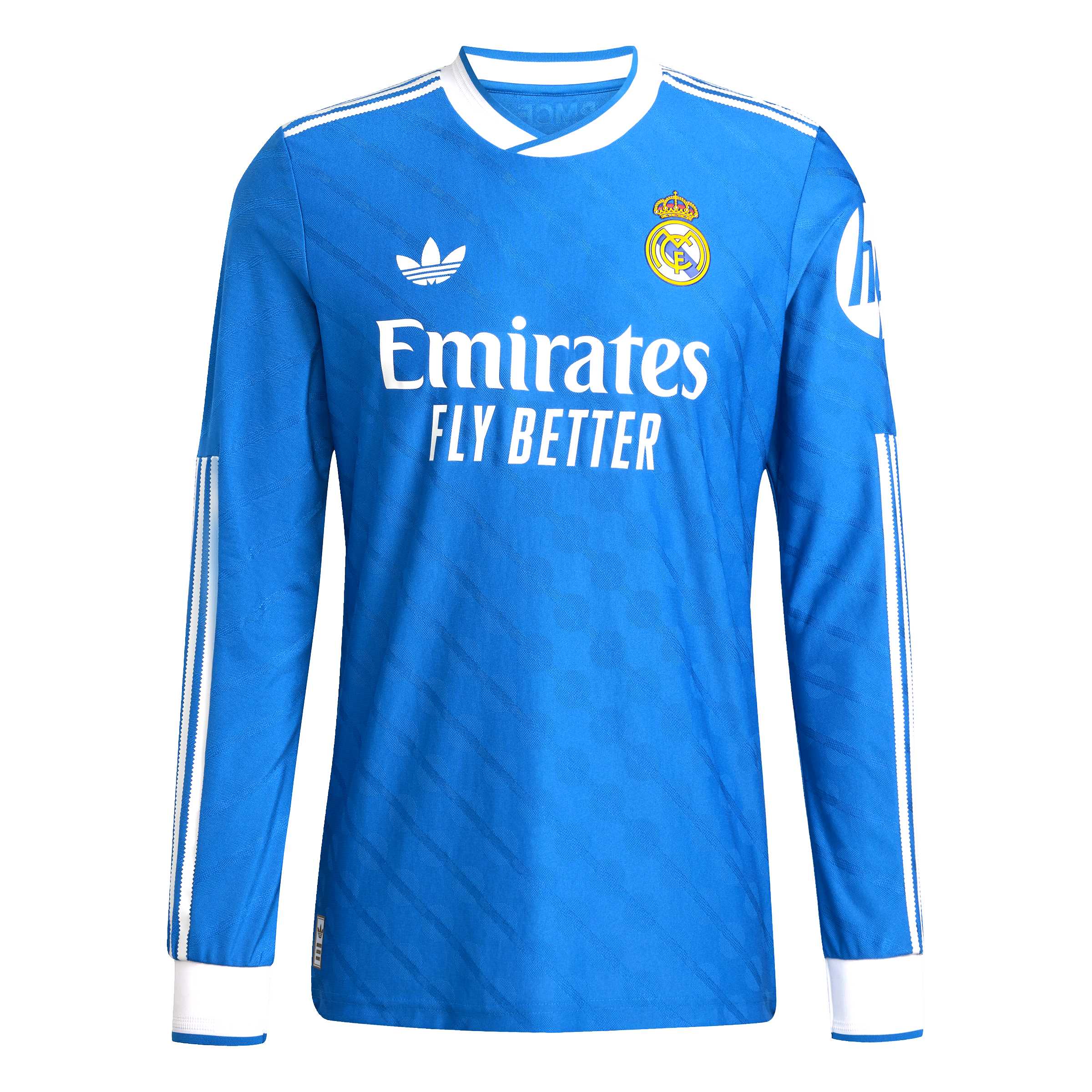 Authentisches Heimtrikot mit langen Ärmeln Real Madrid 2025/26