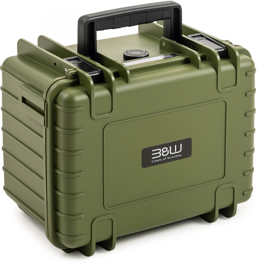 B&W Case Typ 2000 bronze-grün für DJI Mini 4 Pro + Fly More Set