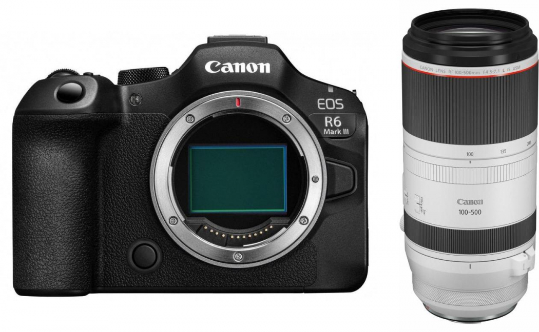 Canon EOS R6 III + 100-500mm f4,5-7,1 L IS USM