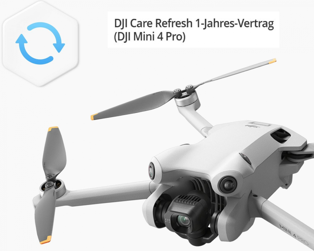 DJI Care Refresh - 1 Jahr (Mini 4 Pro) - E-Key