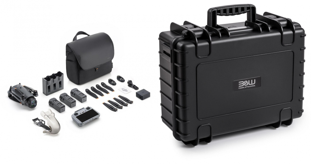 DJI Mavic 4 Pro Fly More Combo (DJI RC 2) + B&W Case Typ 5000 schwarz