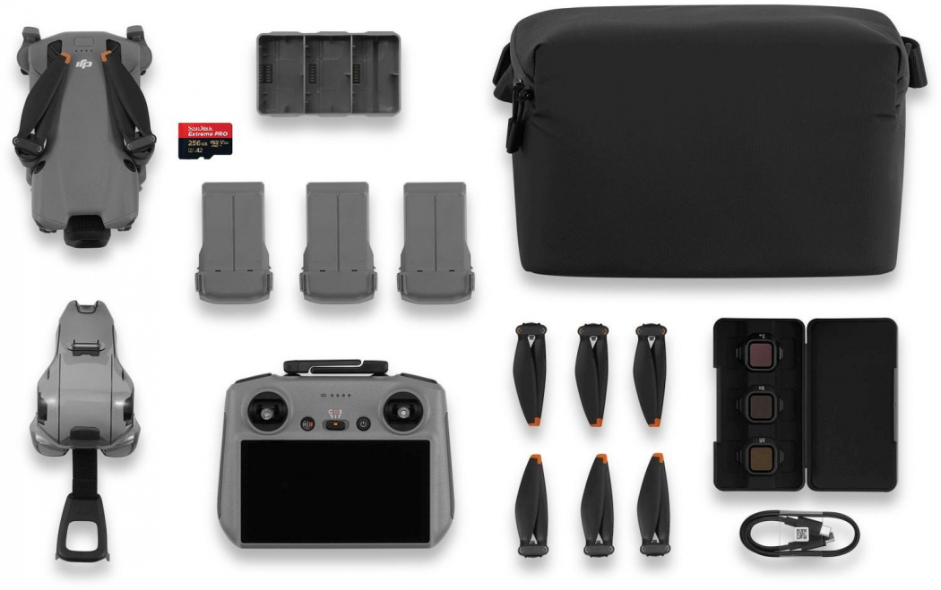DJI Mini 5 Pro Fly More Combo (RC2) + SanDisk Extreme Pro 256GB