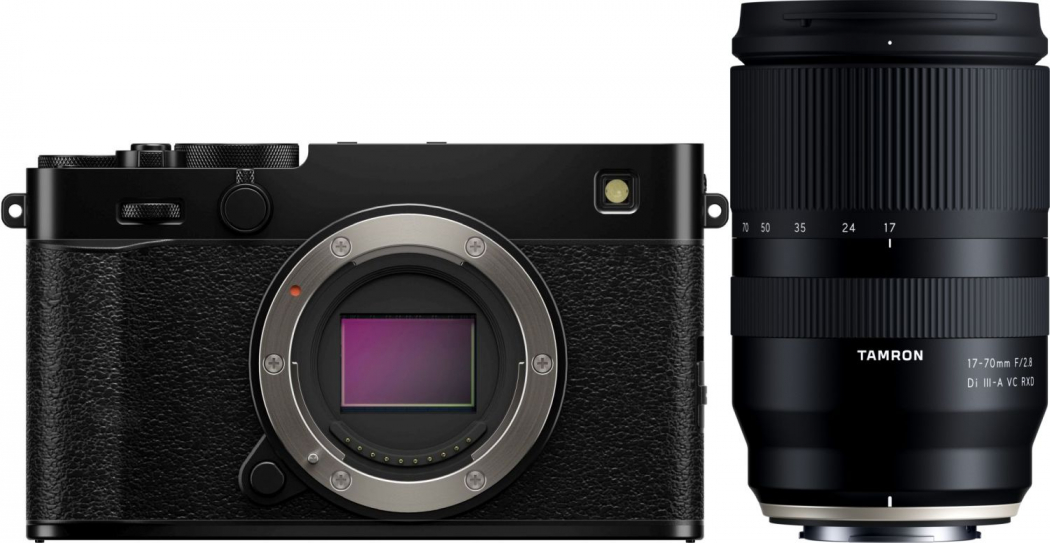 Fujifilm X-E5 Schwarz + Tamron 17-70mm f2,8 Di III-A VC RXD