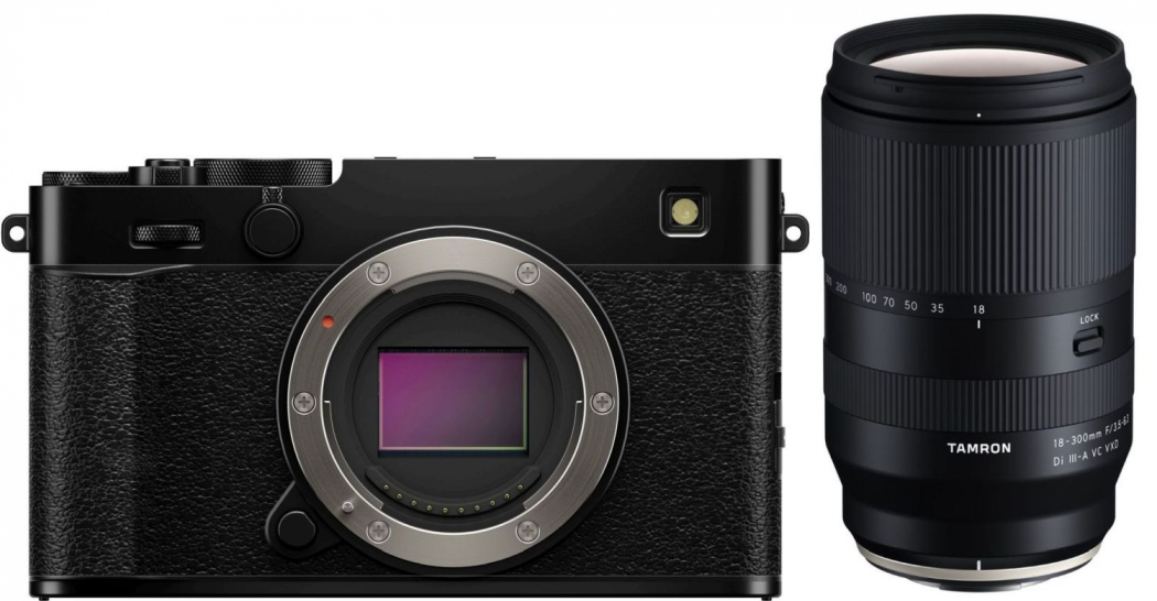Fujifilm X-E5 Schwarz + Tamron 18-300mm f3,5-6,3 Di III-A VC VXD