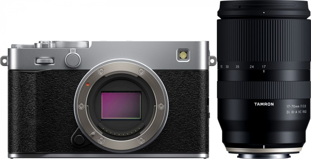 Fujifilm X-E5 Silber + Tamron 17-70mm f2,8 Di III-A VC RXD