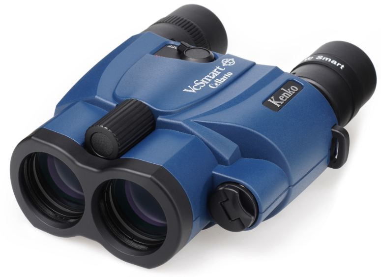 Kenko Fernglas VC-Smart 14x30 Cellarto blau mit Bildstabilisator