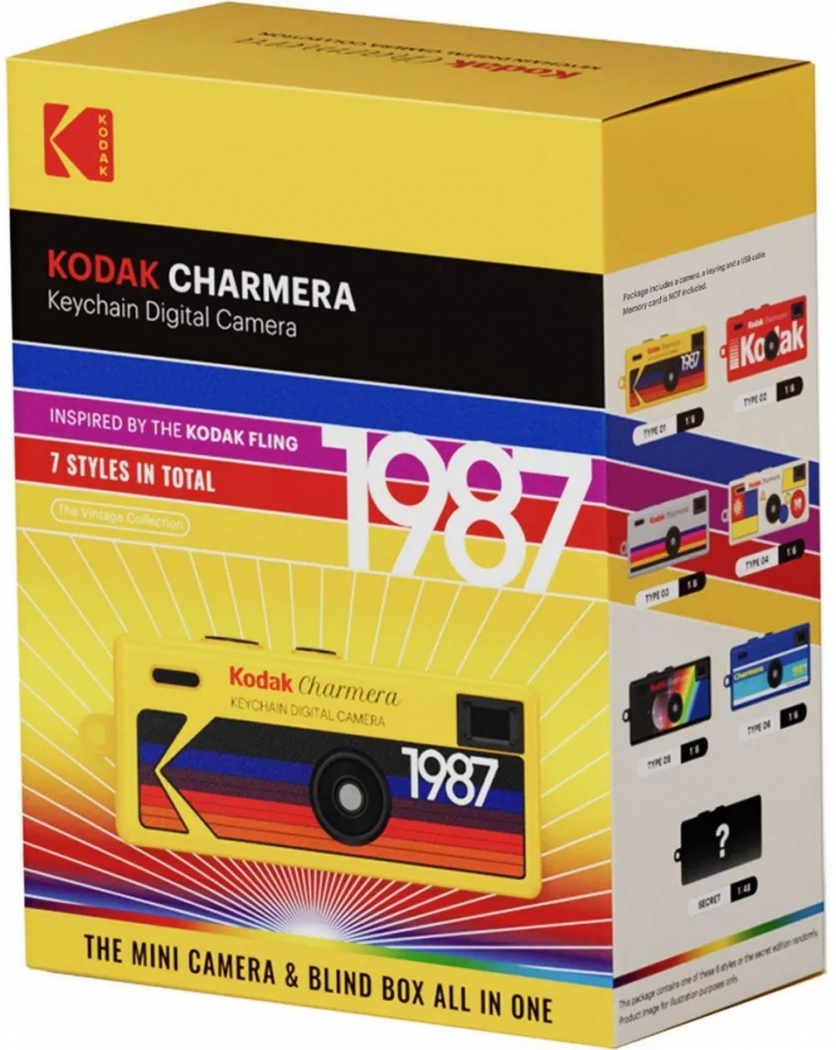 Kodak Charmera Schlüsselanhänger Digitalkamera