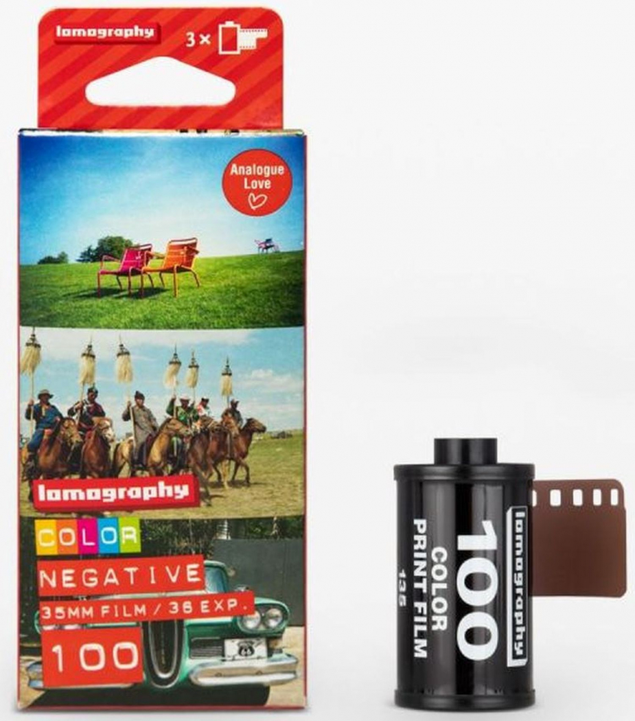Lomography Color Negative 35mm ISO 100 3er Pack