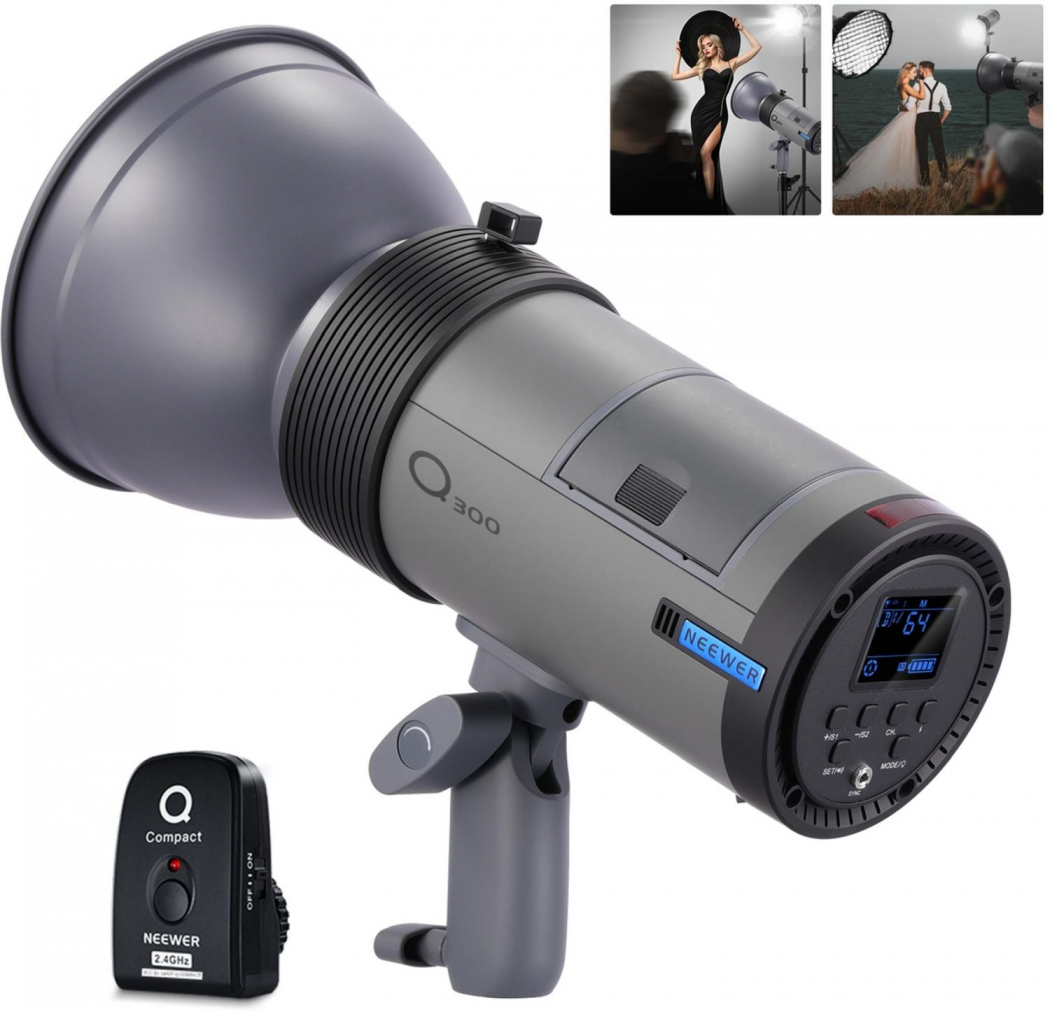 NEEWER Q300 2,4G Outdoor-Blitz mit Funkauslöser