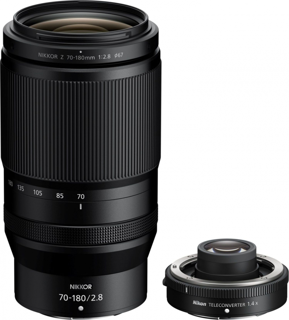 Nikon Nikkor Z 70-180mm f2,8 + Konverter 1,4x - nach 200 EUR Nikon Winter-Sofortrabatt-Aktion