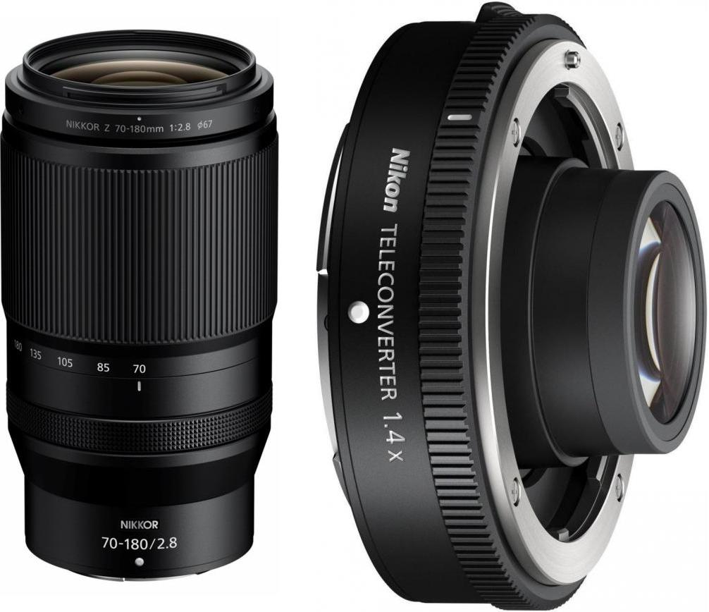 Nikon Z 70-180mm f2,8 + Telekonverter 1,4x - nach 200 EUR Nikon Sofortrabatt-Aktion