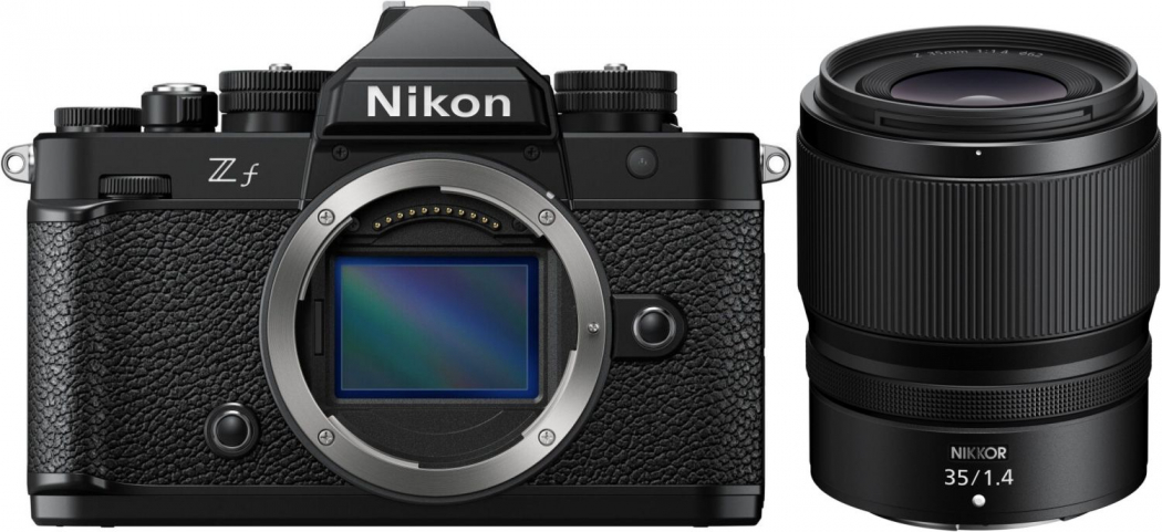 Nikon Z f + Nikkor Z 35mm f1,4 - nach 350 EUR Nikon Winter-Sofortrabatt-Aktion