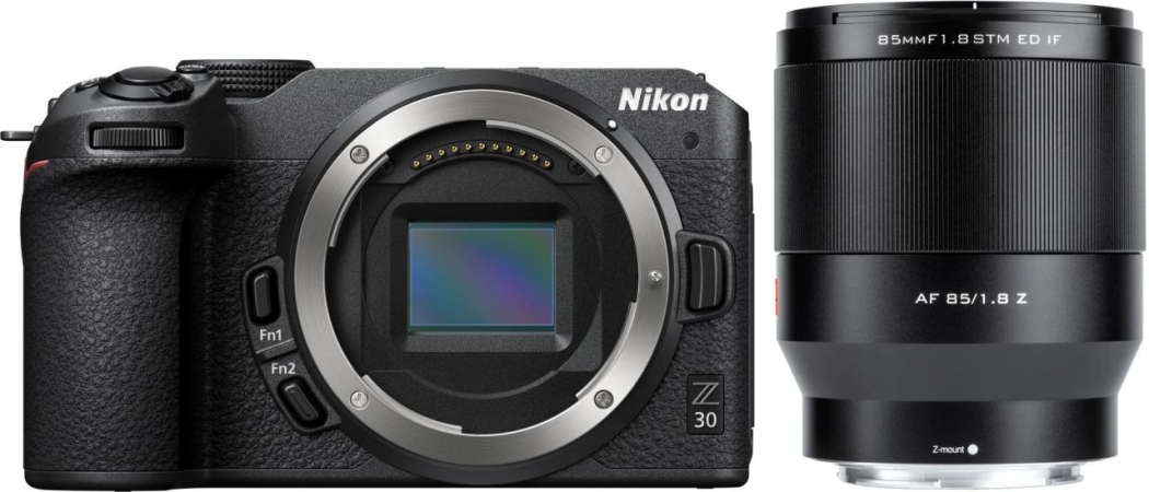 Nikon Z30 + Viltrox Z 85mm f1,8 AF - nach 150 EUR Nikon Winter-Sofortrabatt-Aktion