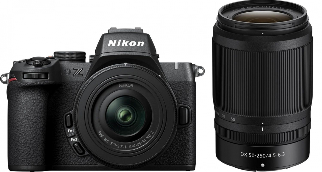 Nikon Z50II + 16-50mm f3,5-6,3 + 50-250mm f4,5-6,3 - nach 150 EUR Nikon Winter-Sofortrabatt-Aktion
