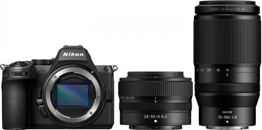 Nikon Z5II + 24-50mm f4,0-6,3 + Z 70-180mm f2,8 - Dealpreis - nach 300 EUR Nikon Winter-Sofortrabatt-Aktion